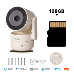 MOESTuya WiFi Indoor PanTilt Smart Security Camera 4MP HD