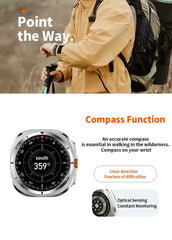 2025 Galaxy Watch 7 Ultra 47mm Smart Watch Bluetooth Call Men GPS NFC 47mm AMOLED Fitness Tracker Health Smartwatch For Samsung