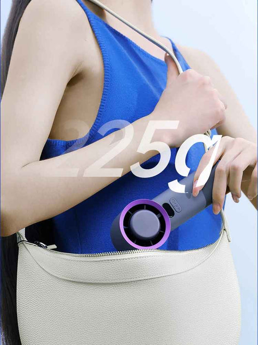 KINSCOTER Portable Handheld Turbo Fan 100 Wind Speeds Adjustable Mini Personal Fan Battery Operated Electric Eyelash Fan