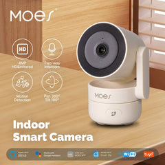 MOESTuya WiFi Indoor PanTilt Smart Security Camera 4MP HD