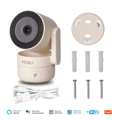 MOESTuya WiFi Indoor PanTilt Smart Security Camera 4MP HD