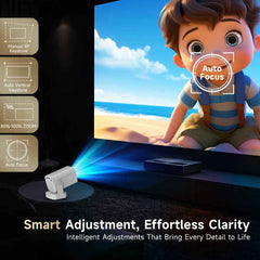 Magcubic HY310 Android 11 Projector 4K Native 1080P Auto Focus Native 330ANSI Dual Wifi BT5.4 Air Mouse Voice Home Outdoor Movie