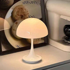 Modern Simple Pod Shaped Decorative Table Lamp, Rechargeable LED Dimmable Table Lamp, Bedroom Ambient Lighting