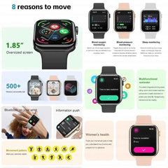 New GPS Smart Watch Men For Apple Watch 9 Series Always On Display Body Temperature BT Call NFC Women Smartwatch For IOS Android