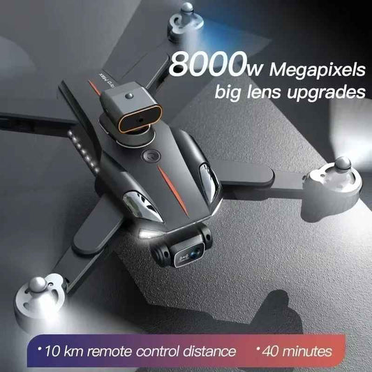 New P11 Max Drone 8K 5G HD GPS Professional Aerial Photography Dual Camera Obstacle Avoidanc Brushless Foldable Quadrotor 10000M