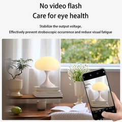 Touch mushroom light with adjustable brightness 3 home lighting modes bedroom bedside lights dining room decorative lights