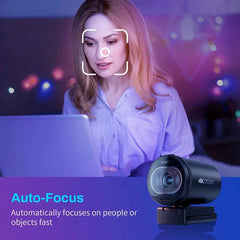 Webcam 4K Streaming Web Camera 1080P 60FPS USB Camera EMEET S600