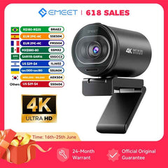 Webcam 4K Streaming Web Camera 1080P 60FPS USB Camera EMEET S600